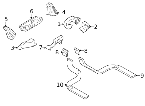 Ducts for 2021 Ford EcoSport #0
