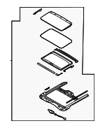 81600CW000NNB - : Sunroof Assembly for Hyundai Image