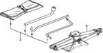 89101SW5003 - Interior/Bumper: BAG, TOOL for Honda Image