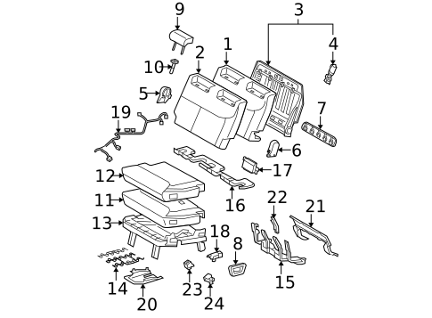 Power Seats for 2008 Toyota Sienna #0