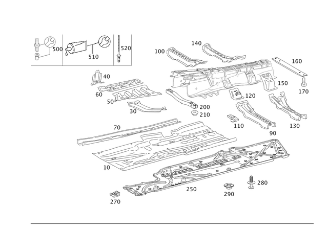 1152 - Substructure: Hexalobular Screw for Mercedes-Benz Image image