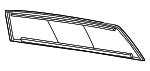 68157021AK - : Back Glass for Ram: 2500 Image
