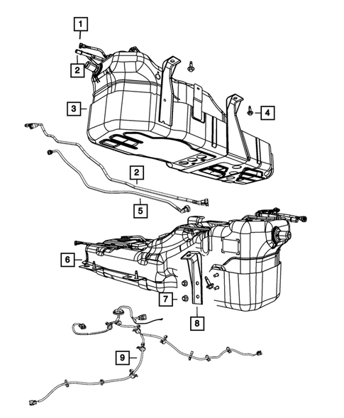 Fuel Tank for 2010 Dodge Nitro #0