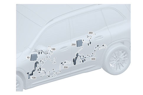 Door Wiring Harness and Door Control Module for 2026 Mercedes-Benz GLB35 AMG #0
