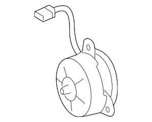 163630P080 - Belts &amp; Cooling: Fan Motor for Toyota: Avalon, Camry, Sienna, Venza Image