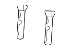 5013152AA - Body: Headrest Guide for Mopar Image