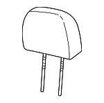 UJ241KGAA - Body: Headrest for Mopar Image