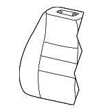 SG831AZAA - Body: Seat Back Cover for Mopar Image