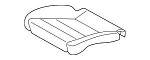 99152116238GEC - Body: Seat Cushion Cover for Porsche Image
