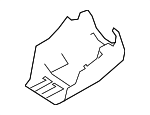 4502476020C0 - Steering: Lower Column Cover for Lexus: UX200, UX250h, UX300h Image