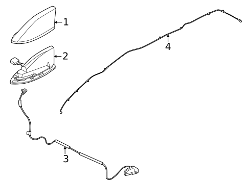 Antenna & Radio for 2026 Nissan Kicks #0