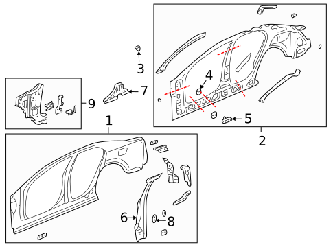Uniside for 2005 Cadillac CTS #0