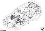 61115B3A0F4 - Vehicle Electrical System: Main Wiring Harness, Duplicate for Mini: Countryman S ALL4, Countryman SE ALL4, JCW Countryman ALL4 Image image