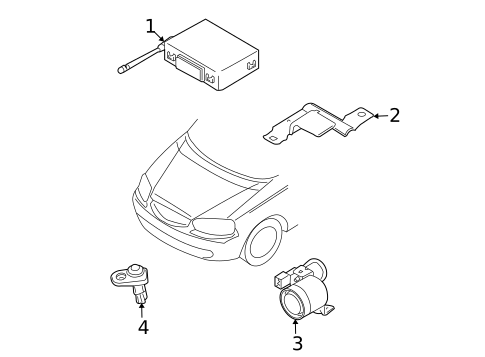 Anti-Theft Components for 2007 Chevrolet Aveo5 #0