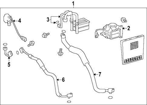 Evaporator Components for 2025 Toyota Land Cruiser #0