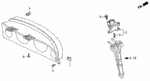 66871611000 - Electrical/Exhaust/Heater/Fuel: NUT, CENTER PANEL for Acura Image