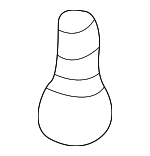 1231006141 - Body: Lower Trim Panel Bolt for Genesis: G70, G80 | Hyundai: Accent, Elantra, Equus, Genesis, Genesis Coupe, Palisade, Santa Fe, Santa Fe Sport, Santa Fe XL, Veloster Image