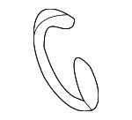 99651451100 - Body: Retainer Ring for Porsche Image