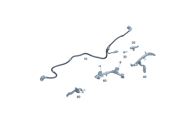 2475401100 - Electrical Equipment and Instruments: Electrical Wiring Harness for Mercedes-Benz: 180A, 180b, 220a, A220, A35 AMG, CLA250, CLA35 AMG, CLA45 AMG, CLA45 AMG S, GLA250, GLA35 AMG, GLA45 AMG Image image