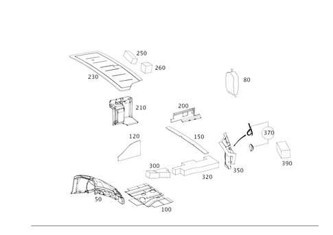 Rear Pillar and Trunk Damping for 2020 Mercedes-Benz E63 AMG S #0