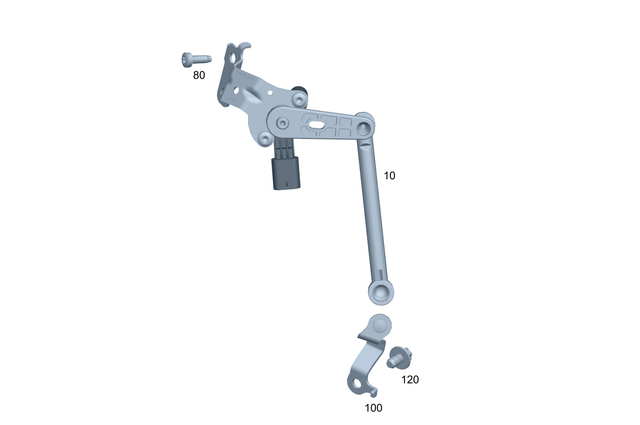 2329052901 - Front Axle: Turning Angle Sensor for Mercedes-Benz: SL43 AMG, SL55 AMG, SL63 AMG, SL63 AMG S E Performance Image image