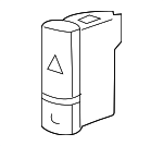 YUG500420 - Body: Hazard Switch for Land Rover: Range Rover Image