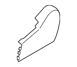 T2H45999 - Body: Adjust Lever for Jaguar: E-Pace, I-Pace Image