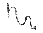 37146861345 - Suspension: Connector Wire for BMW: 530e, 530e xDrive, 530i, 530i xDrive, 540d xDrive, 540i, 540i xDrive, 640i xDrive Gran Turismo, 740e xDrive, 740i, 740i xDrive, 745e xDrive, 750i, 750i xDrive, 840i Gran Coupe, 840i xDrive, 840i xDrive Gran Coupe, M550i xDrive, M760i xDrive, M8, M8 Gran Coupe, M850i xDrive, M850i xDrive Gran Coupe Image