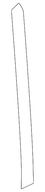 73335TF0000 - : Side Glass Rear Seal for Honda Image