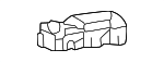 8A3503T0J01 - Body: Indicator for Honda Image