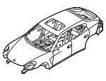 97050090000GRV - Body: Body Assembly for Porsche: Panamera Image
