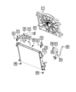 32002370 - Cooling: Hose Clamp for Mopar Image image