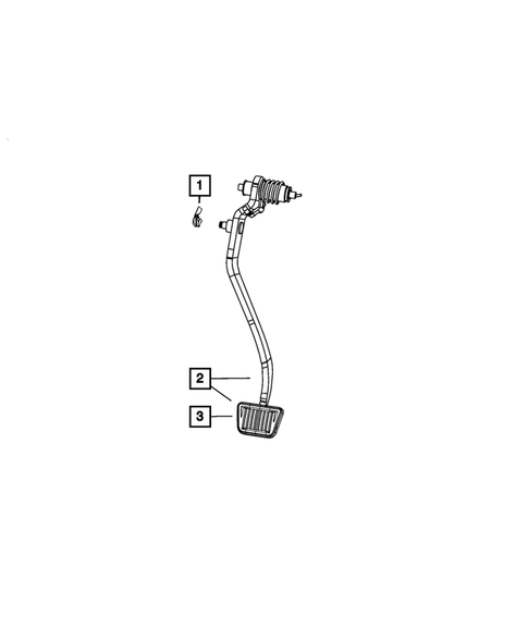 Clutch Pedals for 2008 Jeep Liberty #0