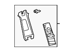 6242002130B0 - Body: Upper Center Pillar Trim for Toyota Image