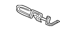 75722S9A000 - : 2002-2006 Honda CR-V - Emblem Rear (Cr-V) for Honda: CR-V Image