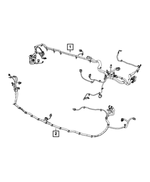 68299716AD - : Front End Module Wiring for Jeep: Cherokee Image