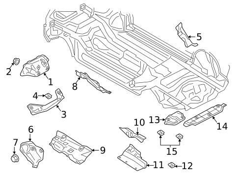 Heat Shields for 2023 Audi Q7 #0