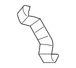 2528837100 - Cooling System: Pulley Shield for Hyundai: Santa Fe, Tiburon, Tucson Image