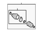 8W0498099D - Suspension: Outer Joint Assembly for Audi Image