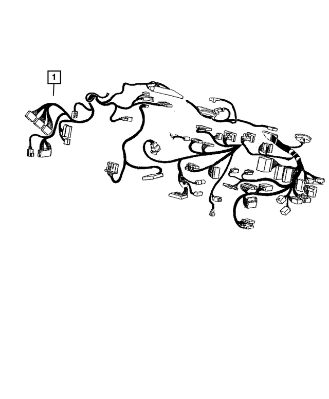 5140991AA - Electrical: Instrument Panel Wiring for Mopar Image image