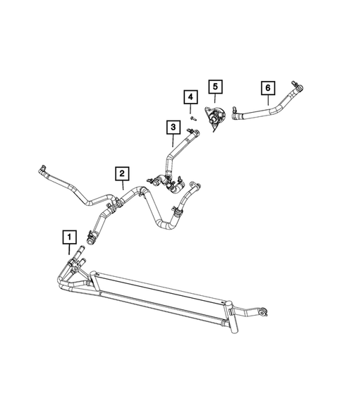 Radiator and Related Parts; Charge Air Cooler for 2024 Ram 1500 #2