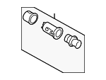 G13H66250 - Body: Lighter Assembly for Mazda: Miata, Millenia, MPV, Protege, Protege5 Image