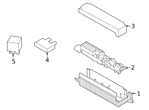 Fuse & Relay for 2023 Porsche Taycan #0