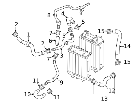 Hoses & Lines for 2014 Audi RS7 #5