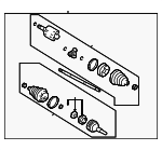 26077124 - Suspension: Axle Assembly for Oldsmobile: Alero | Pontiac: Grand Am Image