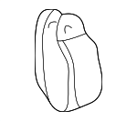 N90575601 - HVAC: Front AC Line Clip for Audi Image