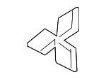 7415A603 - Body: Emblem for Mitsubishi Image