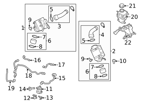 Intercooler for 2011 BMW X5 #0