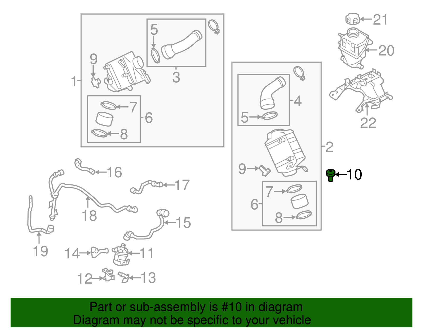 Pressure Sensor Screw - BMW (7119906391)