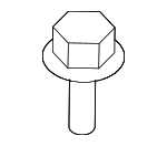 92138942 - Body: Cowl Vent Panel Retainer for Chevrolet: Caprice | Pontiac: G8 Image